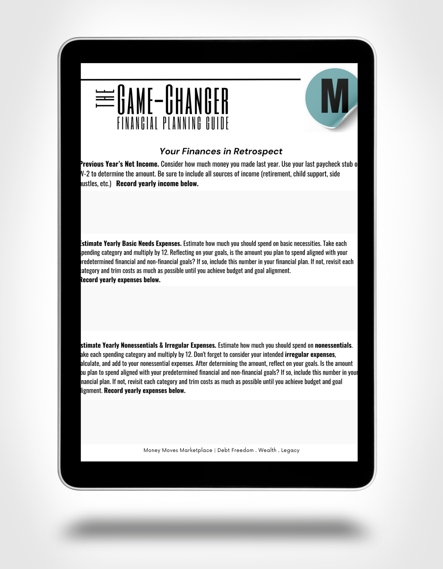 The Game-Changer Financial Planning Guide