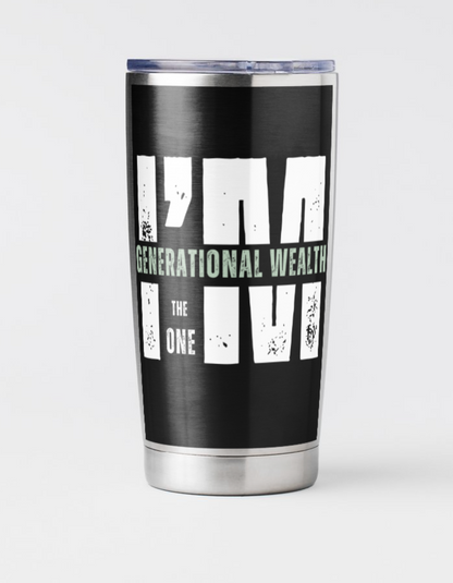 Generational Wealth Tumbler 20oz.