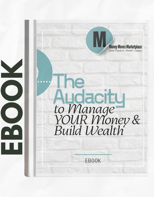 The Audacity to Manage Your Money & Build Wealth Ebook